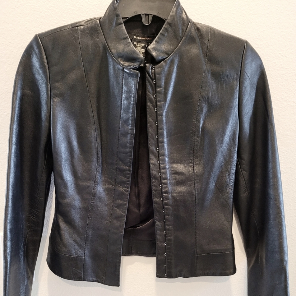 Leather jacket